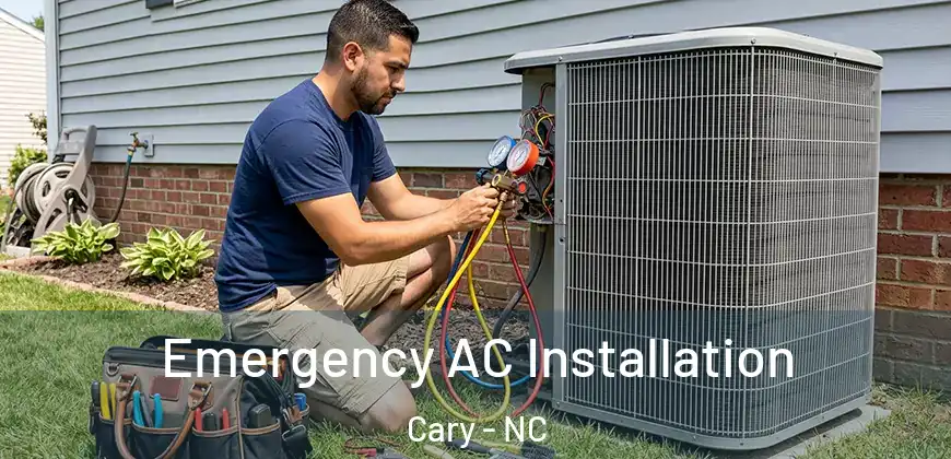 Emergency AC Installation Cary - NC